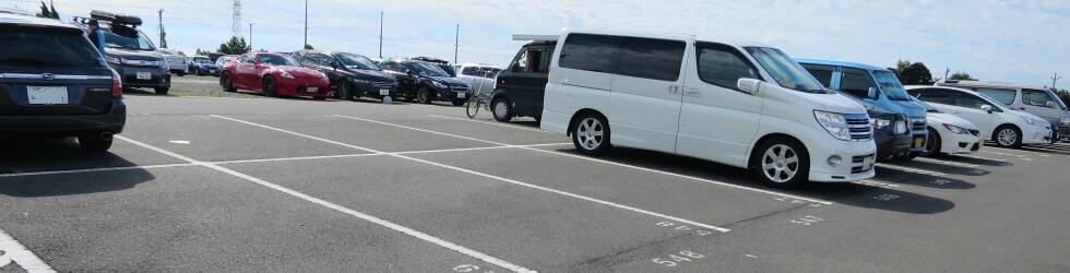 鈴鹿サーキットの駐車場 車中泊に重要な７pの駐車場について教えます